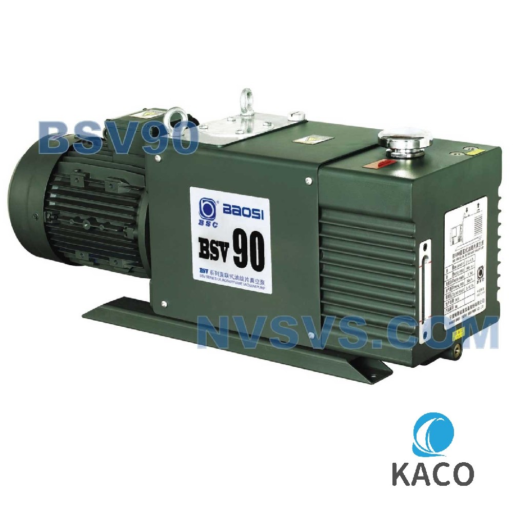 雙級(jí)工業(yè)葉片式油潤滑真空泵鮑斯BSV90